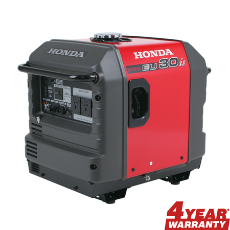 Honda-Honda EU30is Inverter Generator - Key Start, 3kVA, Honda GX200 engine, 4yr domestic warranty & FREE $99 SPADE-Inverter Generator-