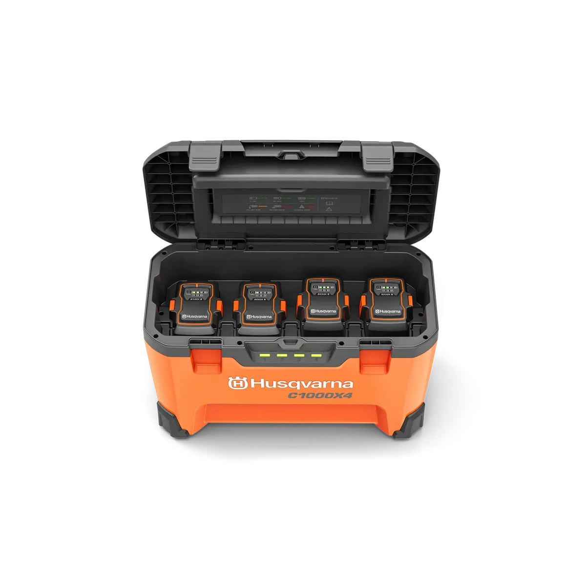 Husqvarna-Husqvarna 40-C1000X4 Mutli-Bay Battery Charger - Efficient and smart high-power charging wherever you want.-Battery Charger-