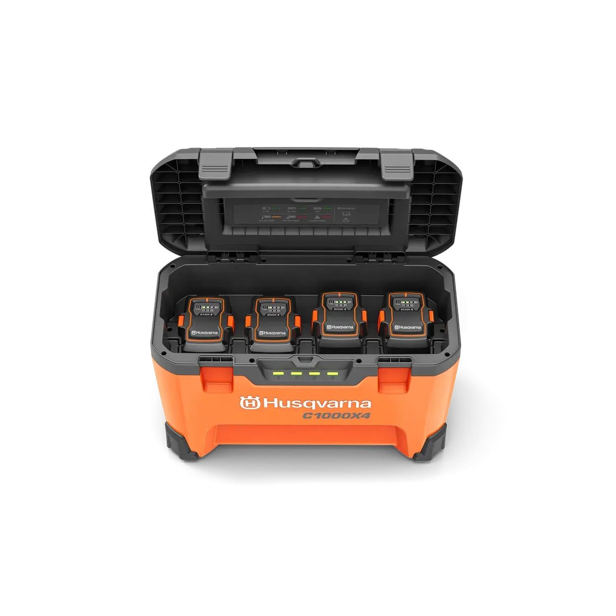 Husqvarna-Husqvarna 40-C1000X4 Mutli-Bay Battery Charger - Efficient and smart high-power charging wherever you want.-Battery Charger-