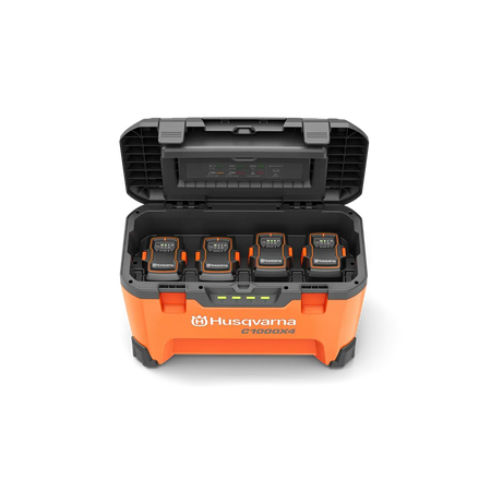 Husqvarna-Husqvarna 40-C1000X4 Mutli-Bay Battery Charger - Efficient and smart high-power charging wherever you want.-Battery Charger-
