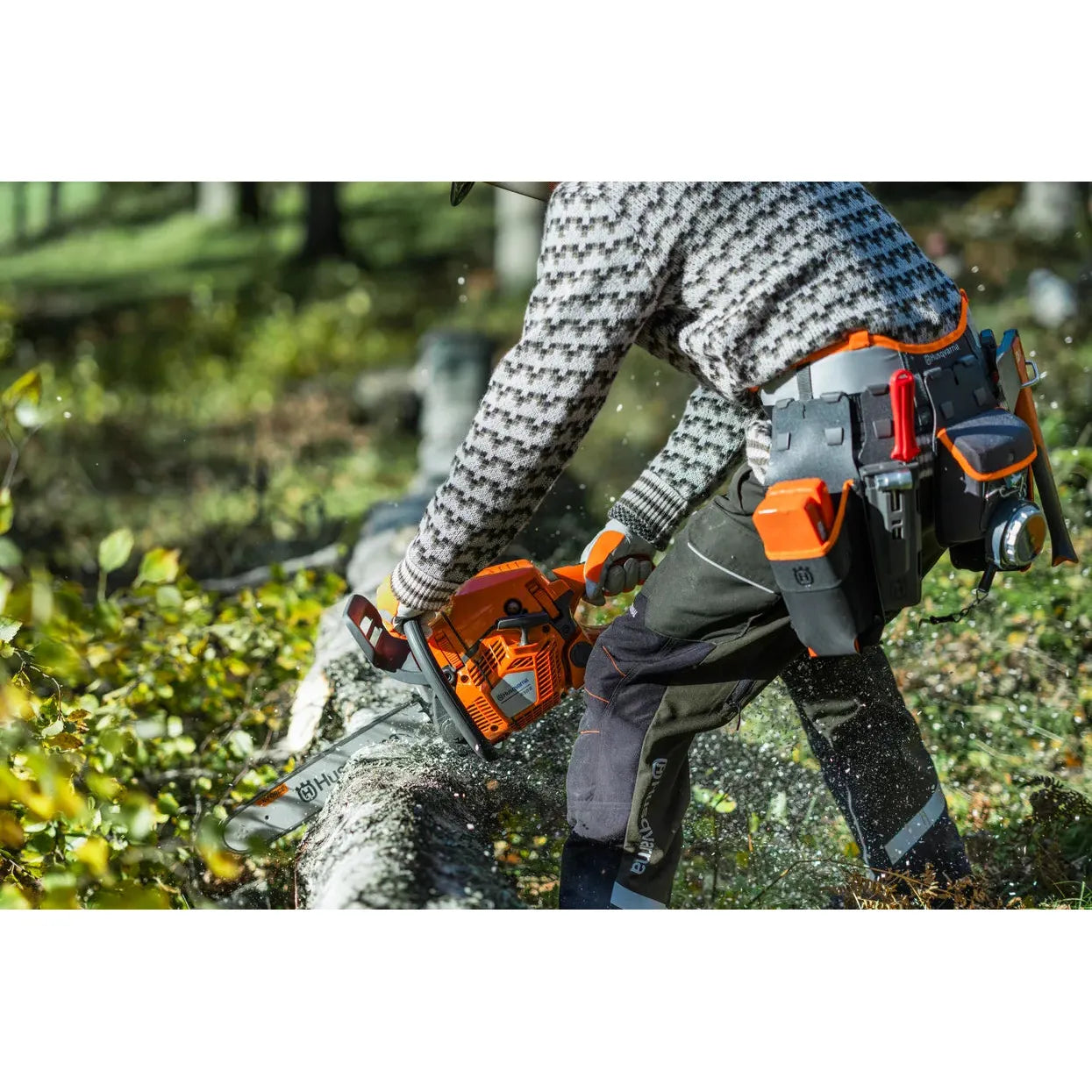 Husqvarna-Husqvarna 450S Chainsaw - Powerful and Robust chainsaw with Smart Start®. You will feel the power, not the weight.-Petrol Chainsaw-