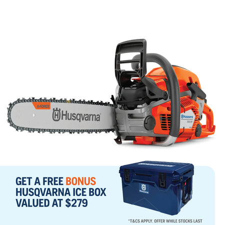 Husqvarna-Husqvarna 550XP II Chainsaw - 50cc Chainsaw with 16" bar and 5.3 kg weight - SAVINGS & FREE $279 ICE BOX!-Professional Chainsaw-