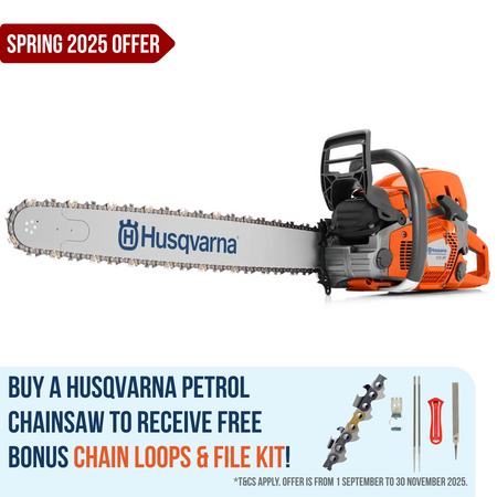 Husqvarna-Husqvarna 572 XP Chainsaw - 70.6cc, 20" Bar, Air Injection™-Professional Chainsaw-20in-