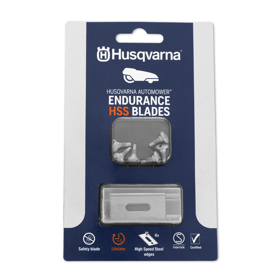 Husqvarna-Husqvarna AM Endurance HSS Blades 300pcs - high speed steel blades with softer core and hardened edges - pack of 300-Blades-