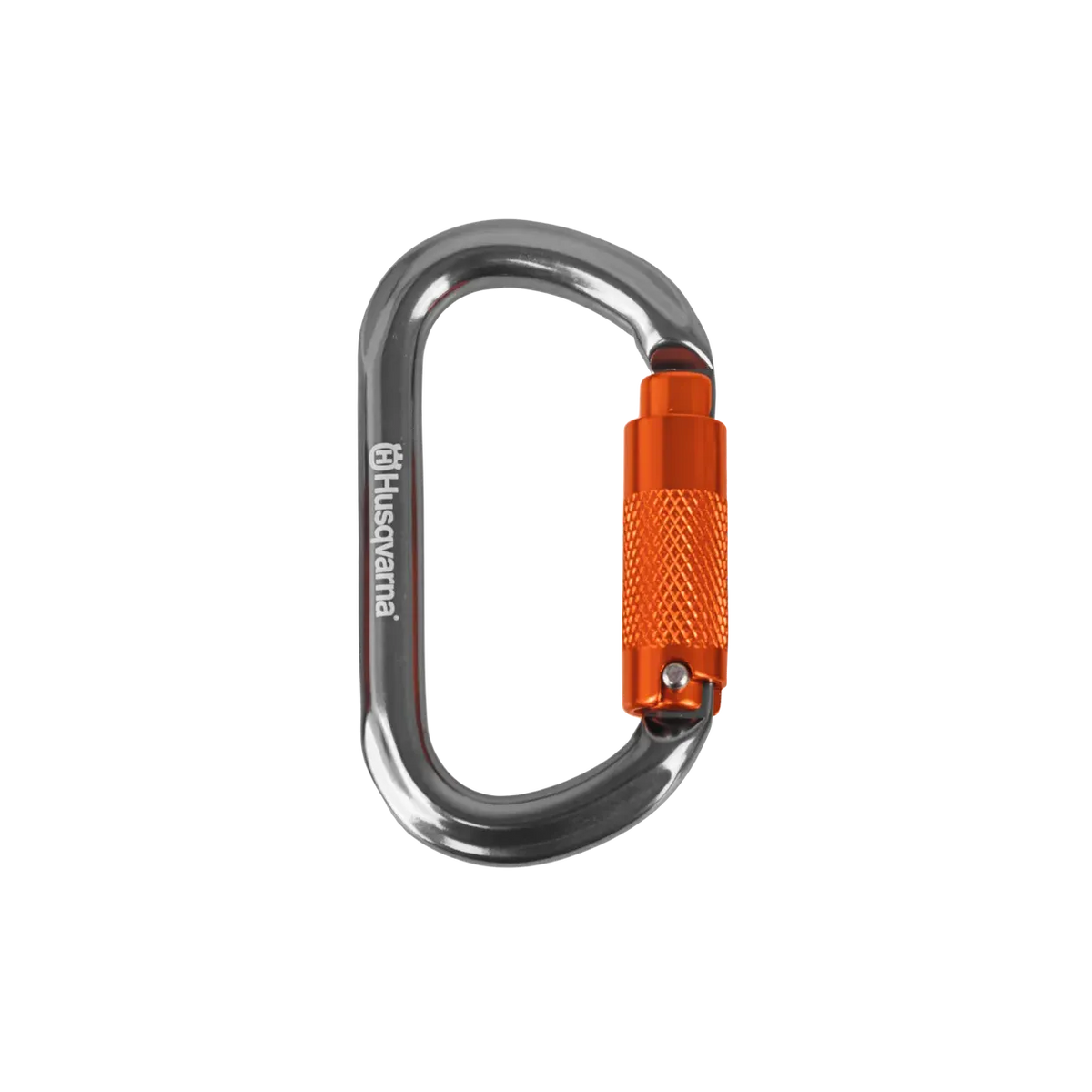 Husqvarna-Husqvarna Carabiner - High-strength aluminium carabiner with triple lock.-Accessories-Carabiner: Oval-