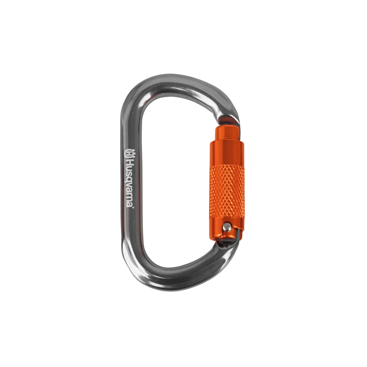 Husqvarna-Husqvarna Carabiner - High-strength aluminium carabiner with triple lock.-Accessories-Carabiner: Oval-