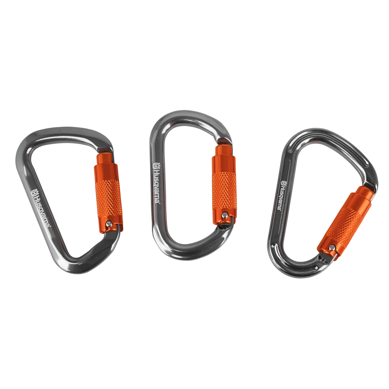 Husqvarna-Husqvarna Carabiner - High-strength aluminium carabiner with triple lock.-Accessories-