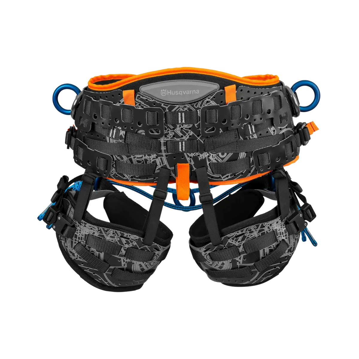 Husqvarna-Husqvarna Climbing Harness - Comfortable and versatile harness for tree climbing.-Climbing Harness-