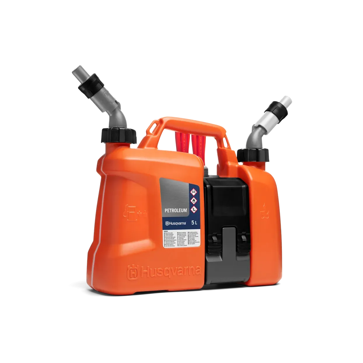 Husqvarna-Husqvarna Combi Can 5 + 2.5L - Refuel without splash or waste.-Fuel Can-