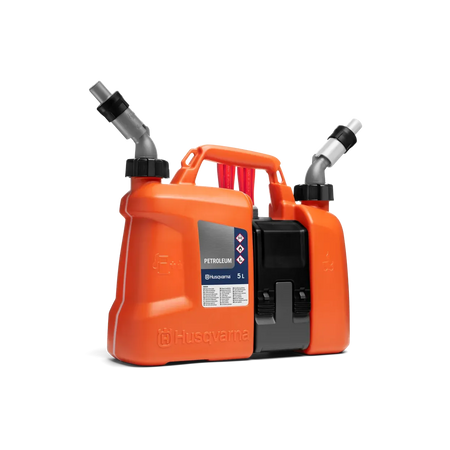 Husqvarna-Husqvarna Combi Can 5 + 2.5L - Refuel without splash or waste.-Fuel Can-