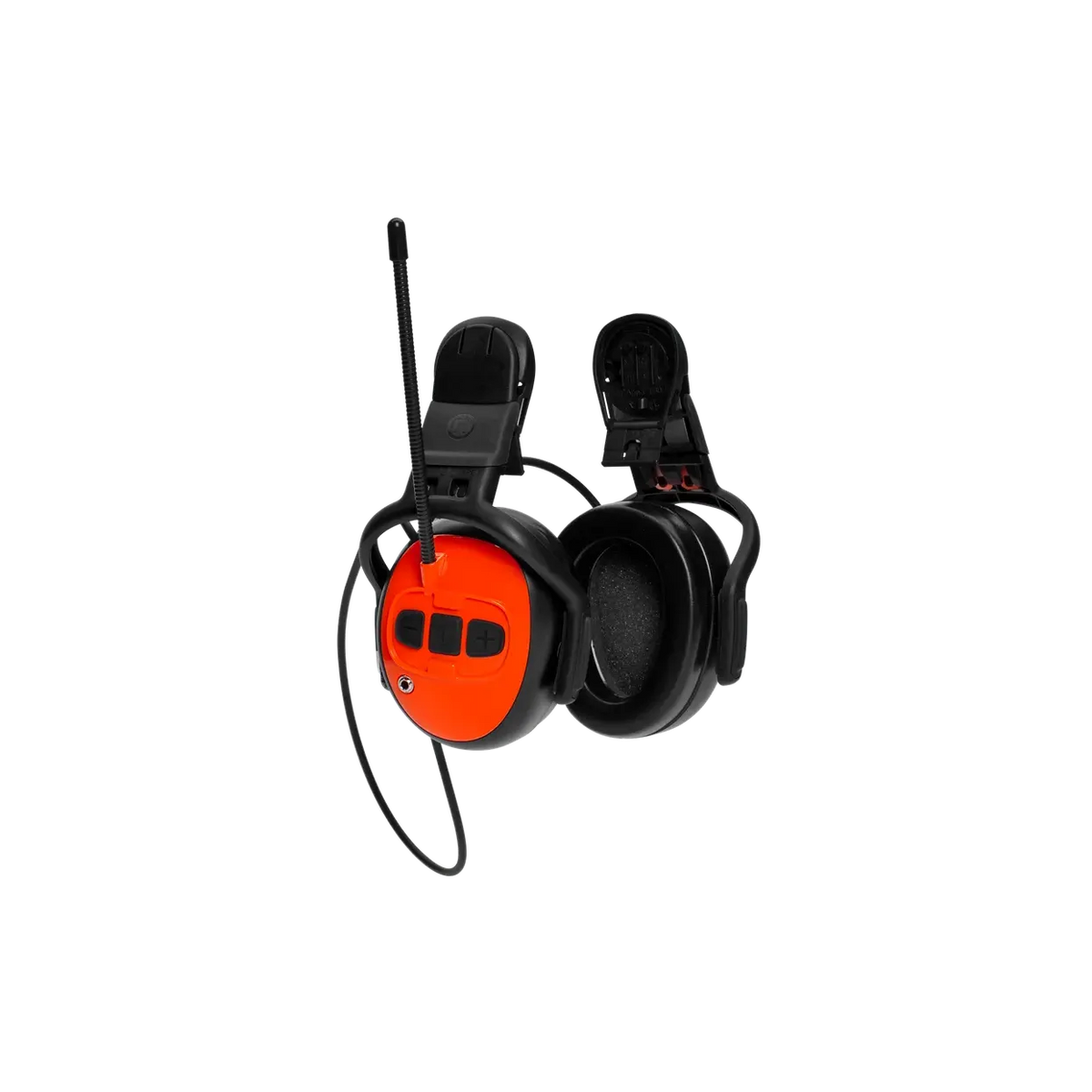 Husqvarna-Husqvarna FM Radio Earmuffs - New hearing protection with FM radio and 3.5 mm audio input (AUX)-FM Radio Earmuffs-For Helmet-