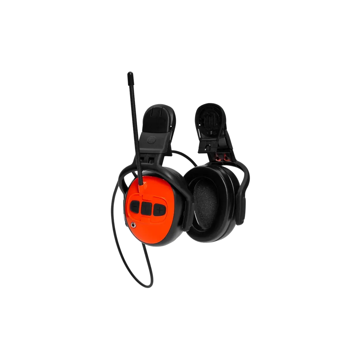 Husqvarna-Husqvarna FM Radio Earmuffs - New hearing protection with FM radio and 3.5 mm audio input (AUX)-FM Radio Earmuffs-For Helmet-