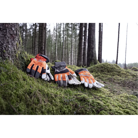 Husqvarna-Husqvarna Functional Gloves - Leather gloves for forestry work.-Gloves-