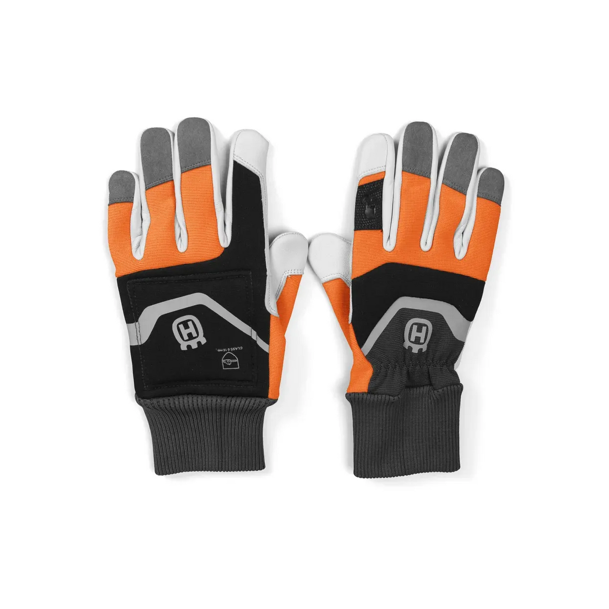 Husqvarna-Husqvarna Functional with Saw Protection Gloves - Leather gloves for chainsaw use.-Gloves-