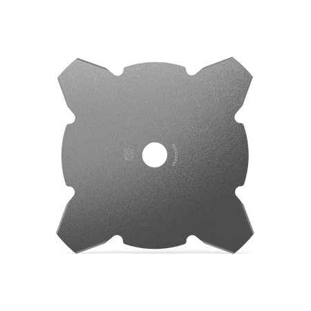 Husqvarna-Husqvarna Grass Blades - For dense, coarse grass, but not for woody growth. Grass falls onto the blade for neat rows-Blade-4 Tooth - 255mm-