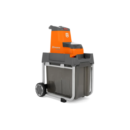 Husqvarna-Husqvarna GS 340is Shredder - Battery-powered shredder for efficient debris disposal and smart storage.-Chipper-