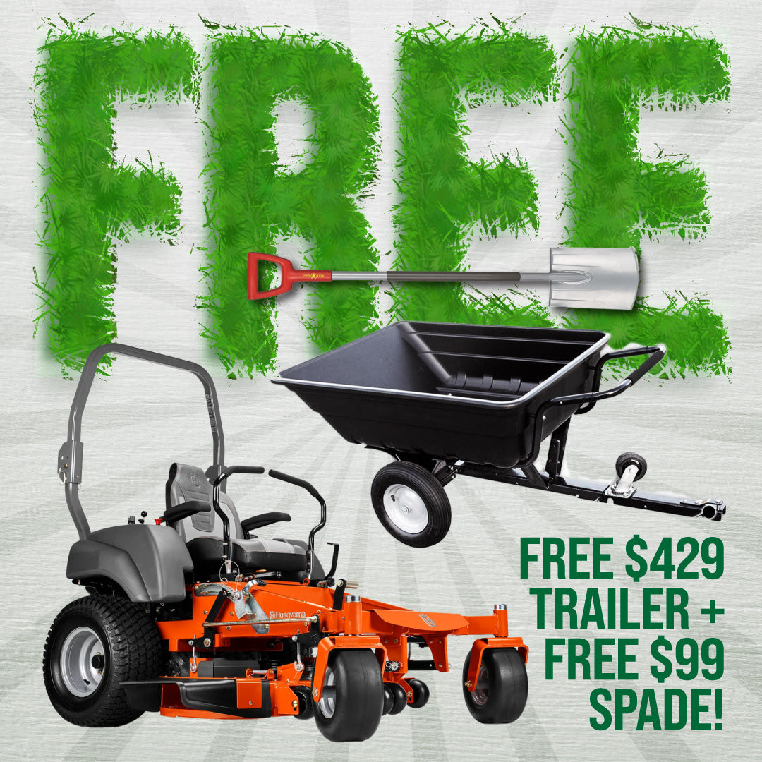 Husqvarna-Husqvarna MZ48 Zero Turn - 23HP Kawasaki V-Twin Engine, 48" Fabricated ClearCut Deck + $528 FREE GIFTS-Domestic Zero Turn Mower-