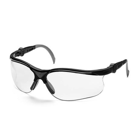 Husqvarna-Husqvarna Protective Glasses X Series - Adjustable frames and scratch resistant lenses that can be angled-Safety Goggles-Clear X (5 Pack)-