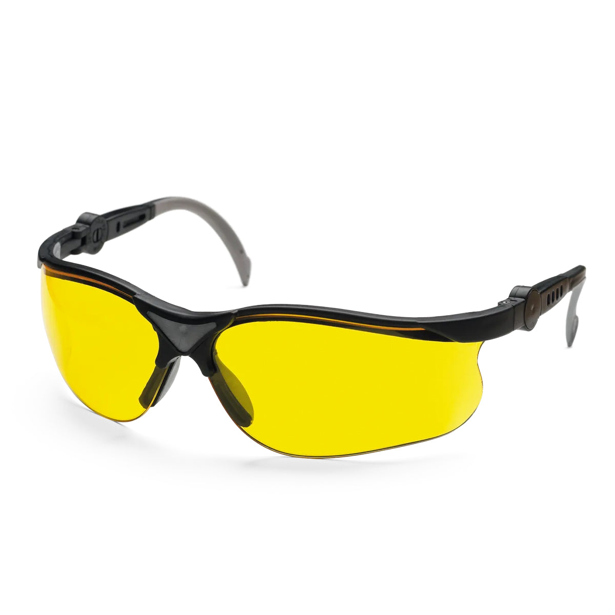 Husqvarna-Husqvarna Protective Glasses X Series - Adjustable frames and scratch resistant lenses that can be angled-Safety Goggles-Yellow X (5 Pack)-