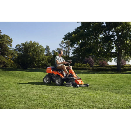 Husqvarna-Husqvarna R 214TC Ride-On Front Mower - Versatile and easy-to-use rider.-Ride On Mower-