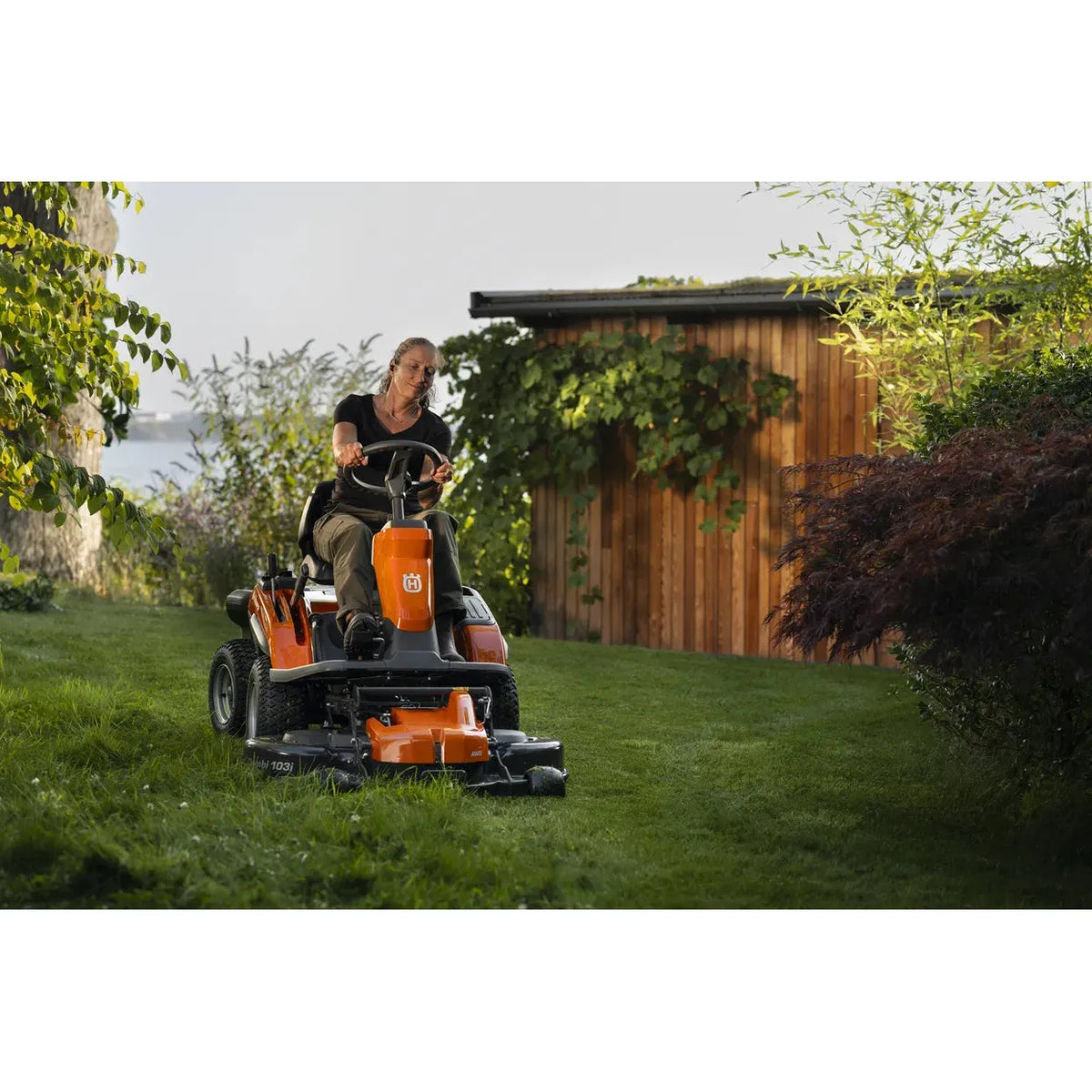 Husqvarna-Husqvarna R200iX Battery Rider AWD - All-wheel drive Rider with winter capacity-Ride On Mower-