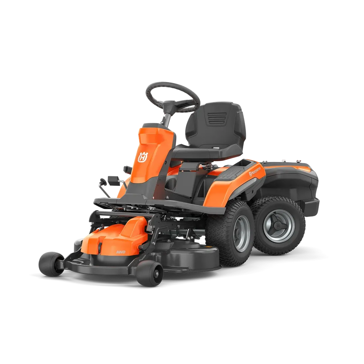 Husqvarna-Husqvarna R200iX Battery Rider AWD - All-wheel drive Rider with winter capacity-Ride On Mower-