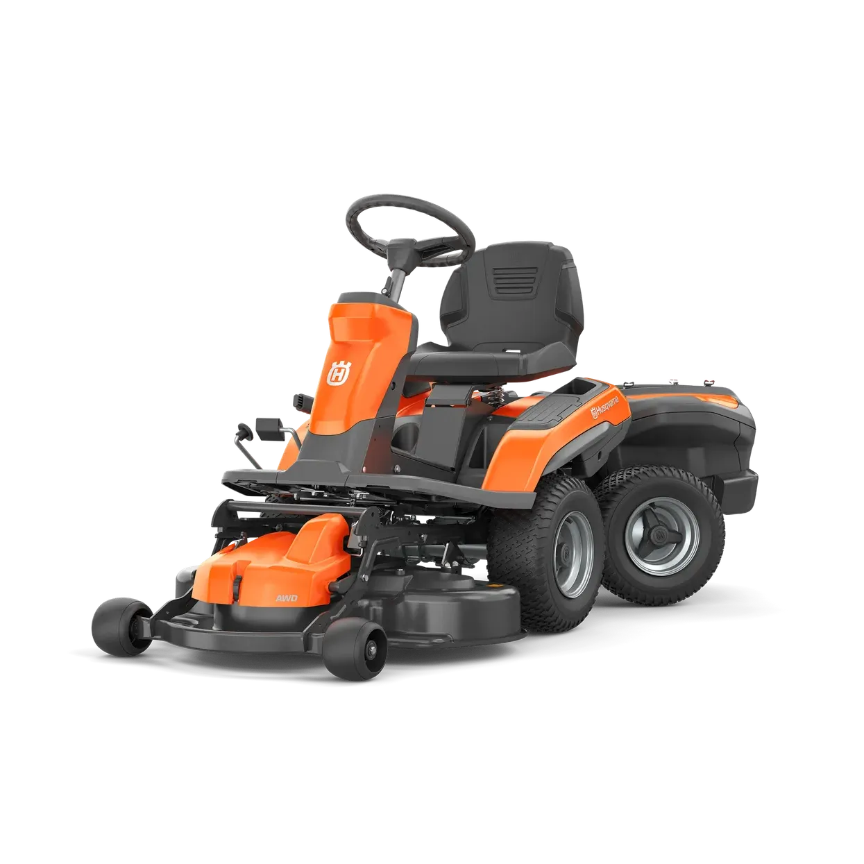 Husqvarna-Husqvarna R200iX Battery Rider AWD - All-wheel drive Rider with winter capacity-Ride On Mower-