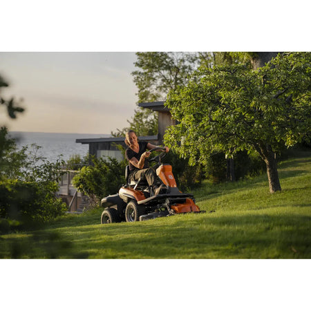 Husqvarna-Husqvarna R200iX Battery Rider AWD - All-wheel drive Rider with winter capacity-Ride On Mower-