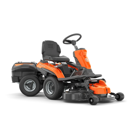 Husqvarna-Husqvarna R200iX Battery Rider AWD - All-wheel drive Rider with winter capacity-Ride On Mower-