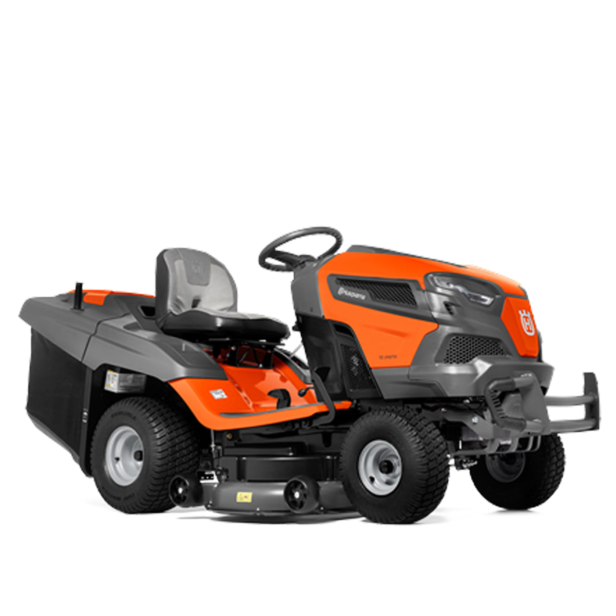Husqvarna-Husqvarna TC242TX Garden Tractor - 42" cutting width, 21.5HP Kawasaki FR Series Engine, LED Lights-Domestic Ride On Mower-