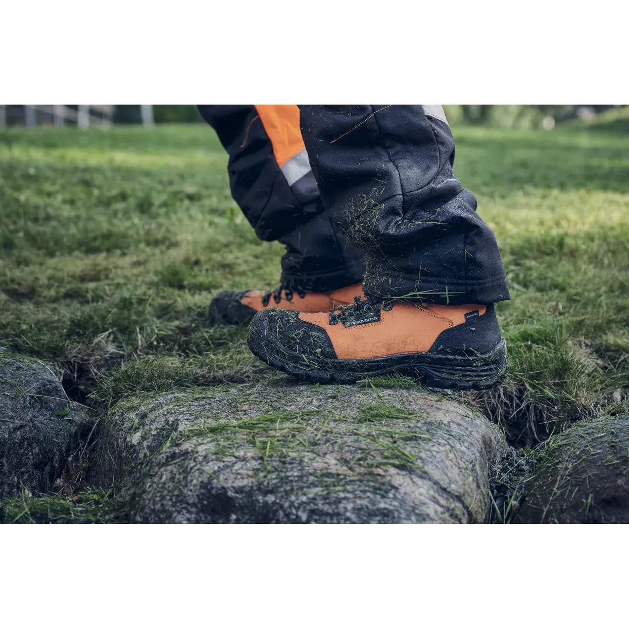 Husqvarna-Husqvarna Technical Light Protective Leather Boots - Suitable for park and garden work in all weather conditions.-Boots-