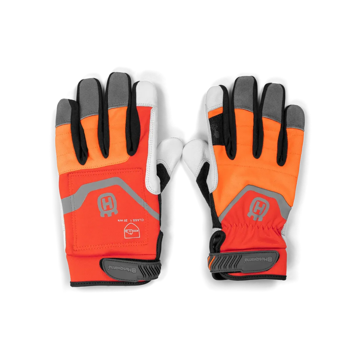 Husqvarna-Husqvarna Technical with Saw Protection Gloves - Leather gloves for professional chainsaw work.-Gloves-