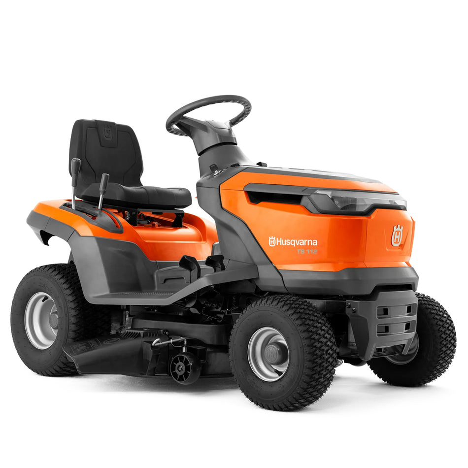 Husqvarna-Husqvarna TS 112 Garden Tractor - 413cc tractor, 95cm cutting width & hydrostatic transmission!-Domestic Ride On Mower-