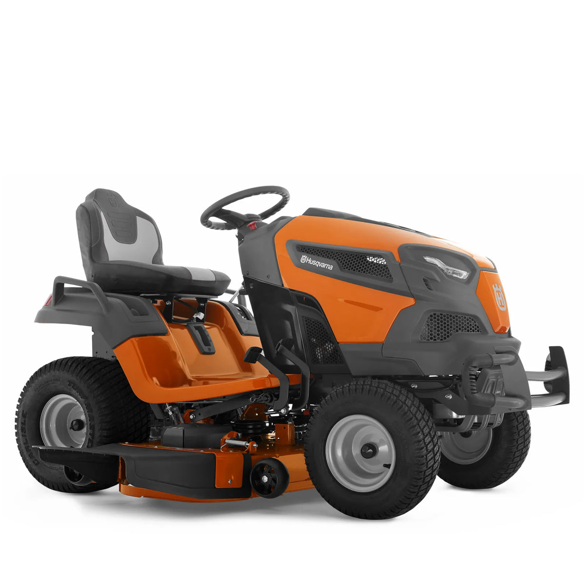 Husqvarna-Husqvarna TS248TXD Ride On Mower - 48" cutting width, 23HP Kawasaki FR Series engine, LED lights!-Ride On Mower-