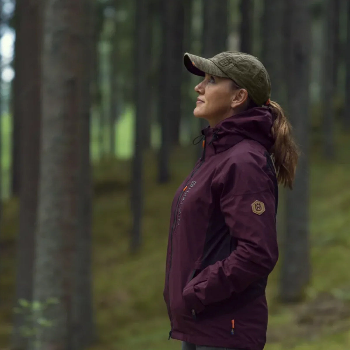 Husqvarna-Husqvarna Womens Husqvarna Xplorer Shell Jacket - Purple - all sizes available!-Jacket-