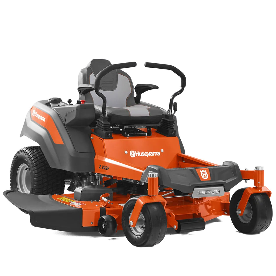 Husqvarna-Husqvarna Z242F Zero Turn Mower - 42"cut, 726cc V-Twin Kawasaki Engine, easy to use!-Domestic Zero Turn Mower-
