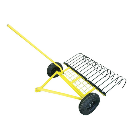 JAK Max-JAK Max Tow-Behind Stick Rake - JMSR100 - This Ride On attachment allows you to easily clear vegetation and rocks!-Rake-
