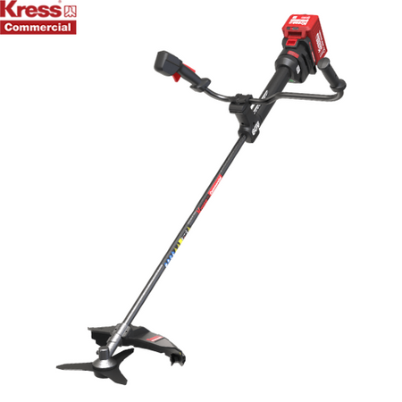 Kress-Kress Comm 60V Brush Cutter (Rear Motor) - Delivering a robust 1.5 kW of power rivaling a 35 cc gas engine.-Brush Cutter-