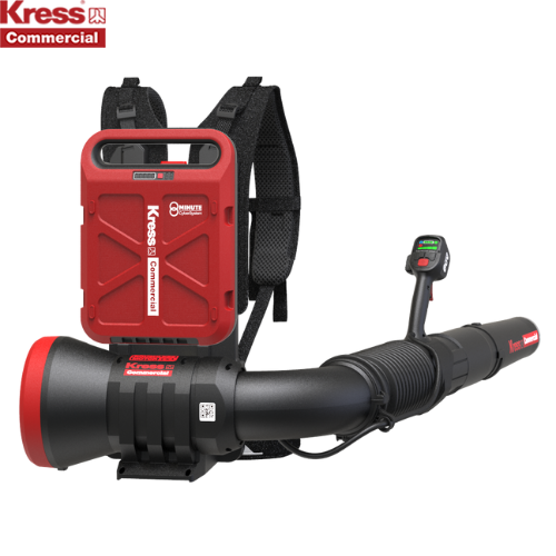 Kress-Kress Comm 60V Leaf Backpack Leaf Blower - A blowing force of 35 N, while operating without fumes, noise, and vibration.-Leaf Blower-