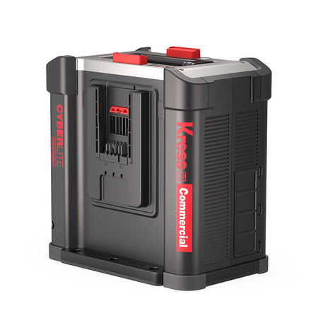 Kress-Kress CyberLite 60V DC Charger - High-speed, dual-port DC charger for Kress 60V batteries-Commercial Battery Charger-