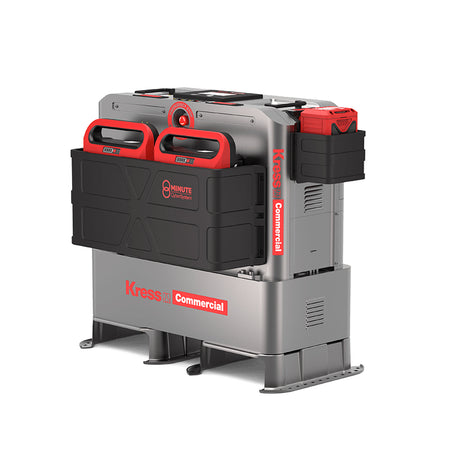 Kress-Kress CyberTank 5kWh Power Station - Portable 5 kWh power station for rapid efficient 8-minute battery charging-Commercial Battery Charger-
