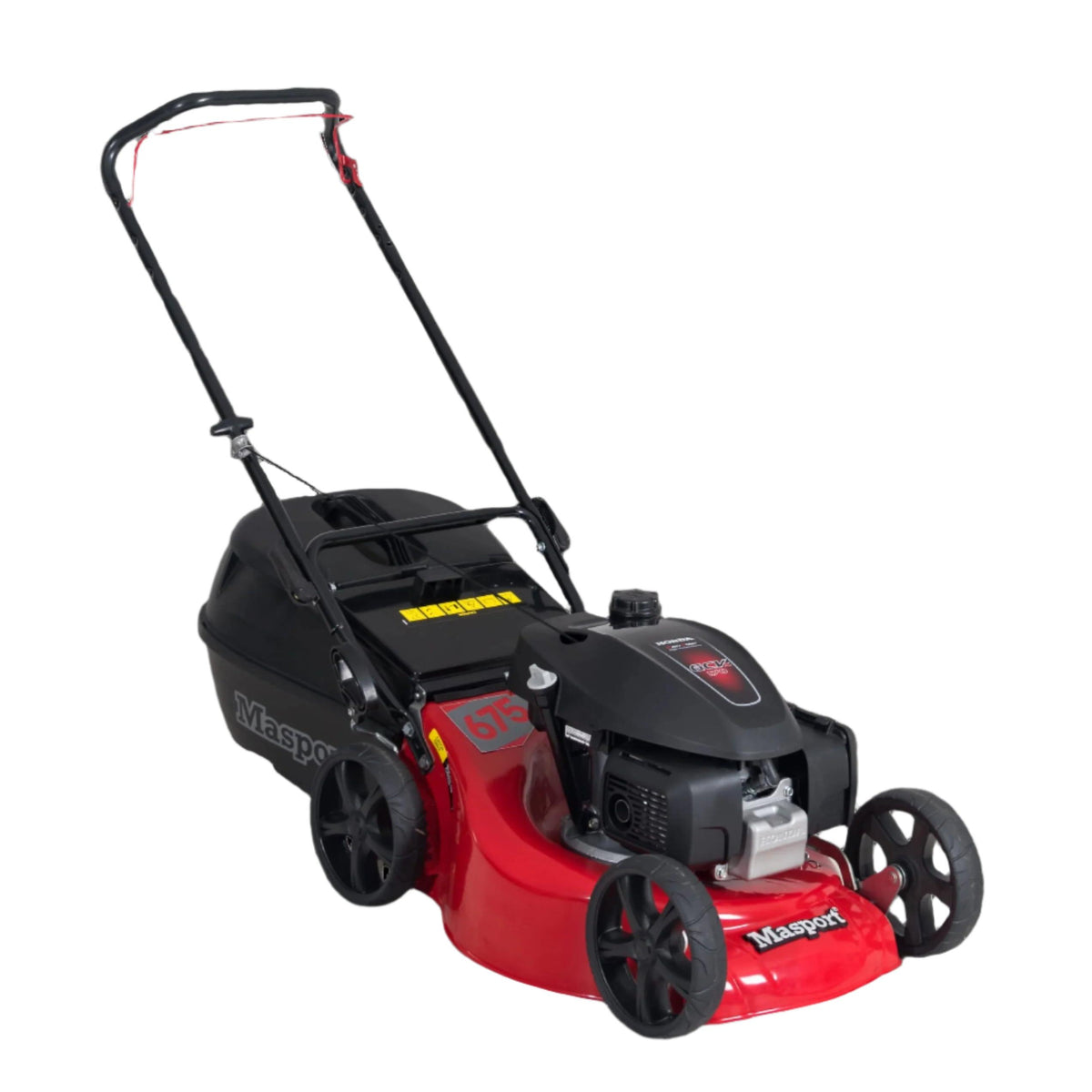 Masport-Masport 675ST S19 2'n1 19" Lawn Mower - Honda GCV170 engine, Cut edge to edge with mulching or catching options.-Lawn Mower-