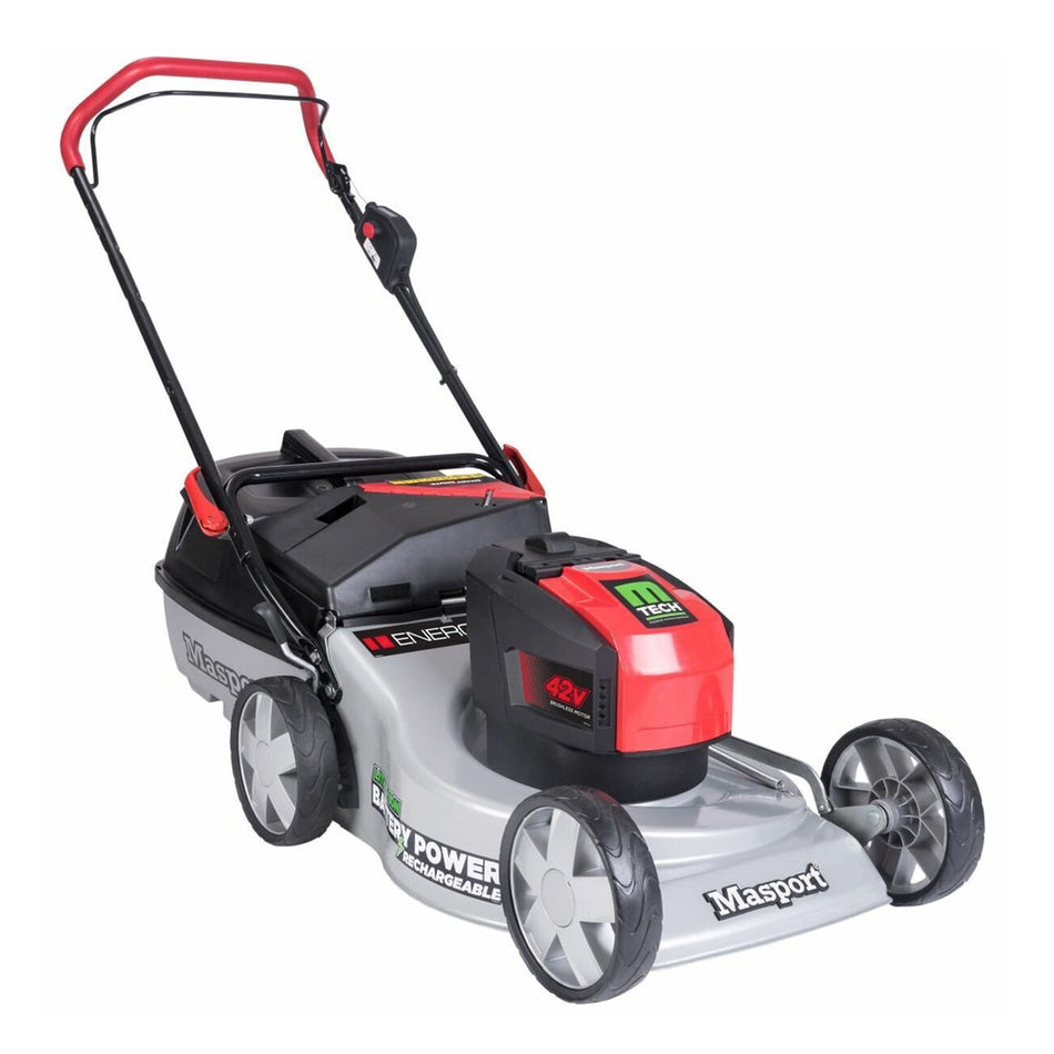 Masport-Masport Energy Flex 42V ST S18 Lawn Mower - Battery powered Energy Flex Mower delivers performance & push button start-Lawn Mower-