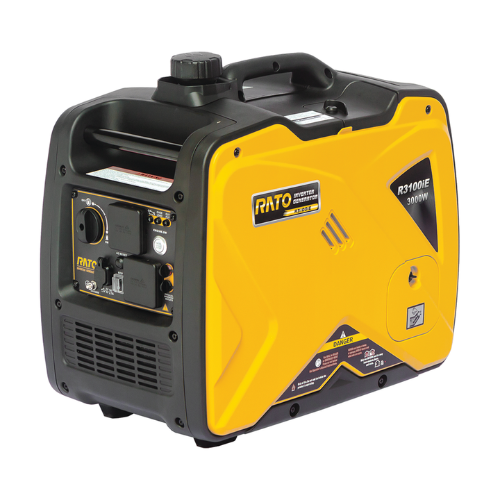 RATO-RATO R3100iE 3.3kW Generator - Portable, quiet and lightweight generator that can run for up to 7 hours-Inverter Generator-