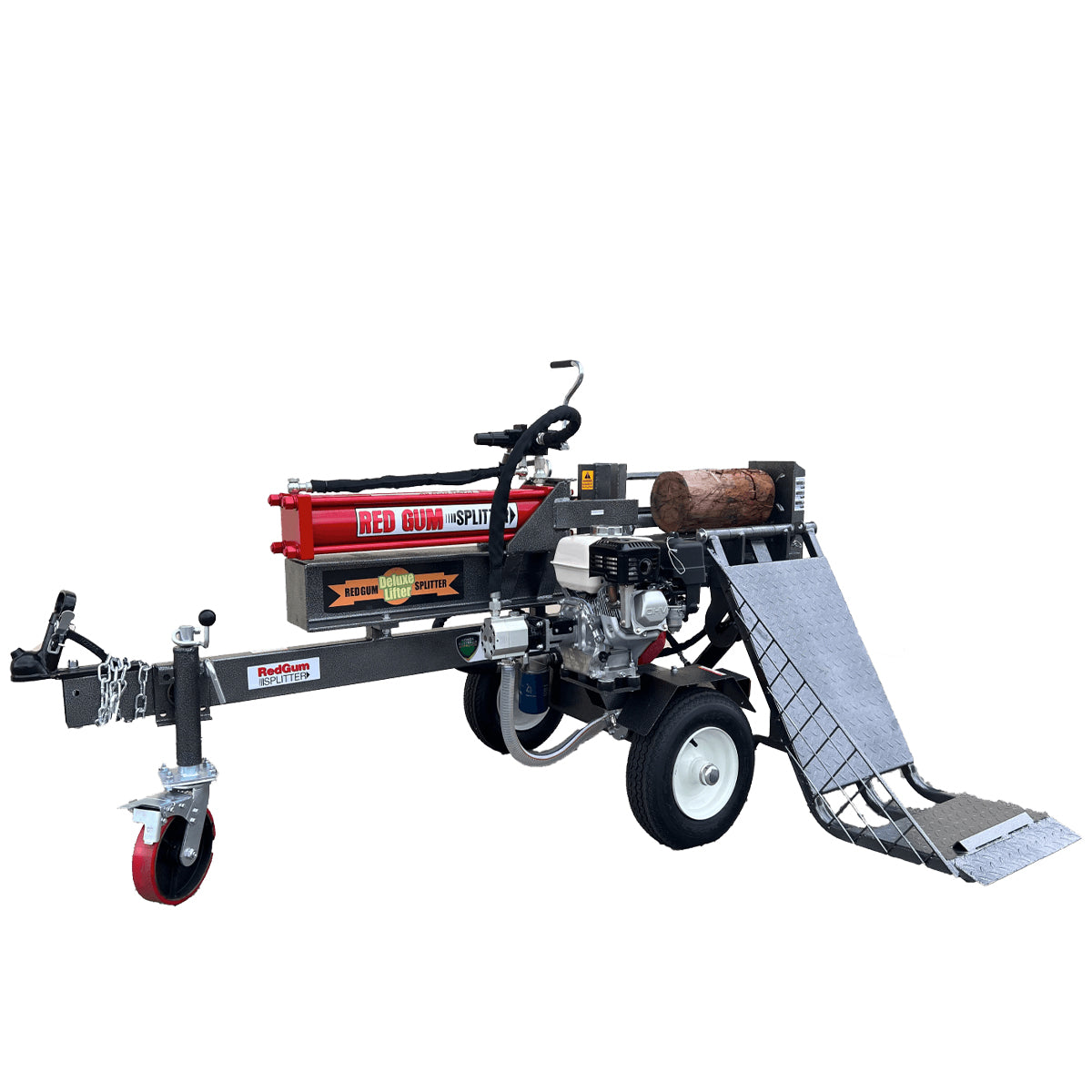 RedGum-RedGum GX200 Deluxe Lifter-Splitter - Commercial Honda engine. HYDRAULIC LIFT TABLE! With 2 years Warranty!-Log Splitter-