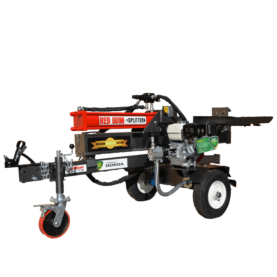 RedGum-RedGum GX200 Deluxe Splitter - Commercial Honda GX200 engine, Oil Filter, with 2 years Warranty!-Log Splitter-
