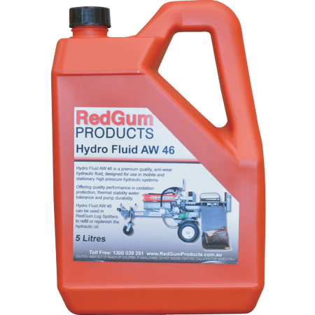 RedGum-RedGum Hydraulic Fluid AW 46 - Keeps your Logsplitter in perfect shape.-Hydraulic Fluid-