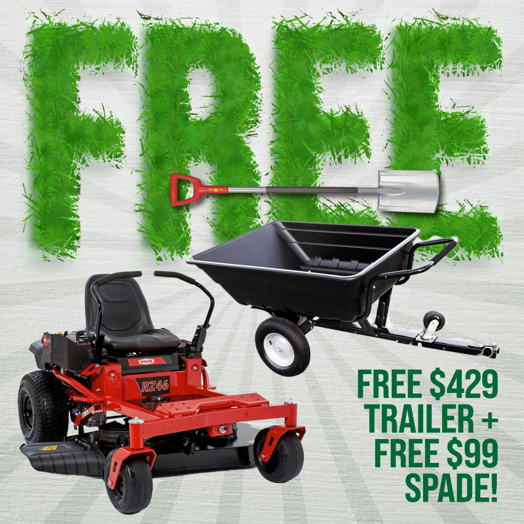 Rover-Rover RZ 46 Zero Turn Mower - 46" Fab Deck, 21.5HP Kawasaki V-Twin with $1928 IN SAVINGS & FREE STUFF!-Domestic Zero Turn Mower-