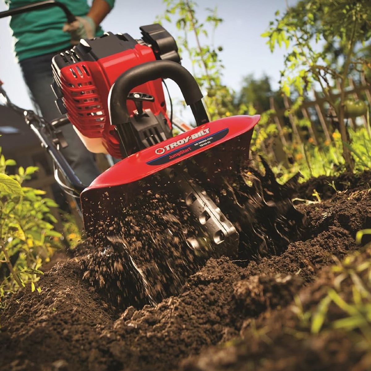 Troy-Bilt-Troy-Bilt Tiller / Cultivator / Edger - Great value cultivator for the home garden. WITH FREE EDGER BLADE!!-Front Tine Tiller Cultivator Edger-