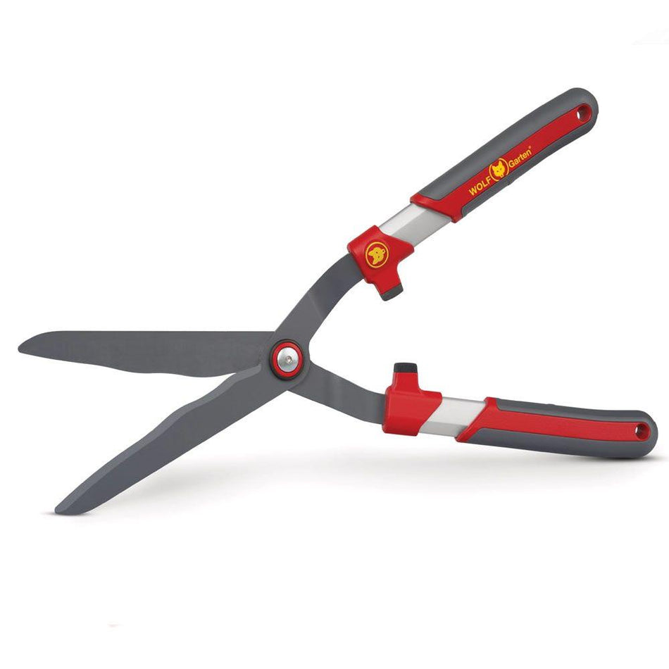 WOLF-Garten-WOLF-Garten HS-WP Grey Handle Waved Hedge Shears - Ergonomic grey handles for a comfortable grip and usage-Shears-